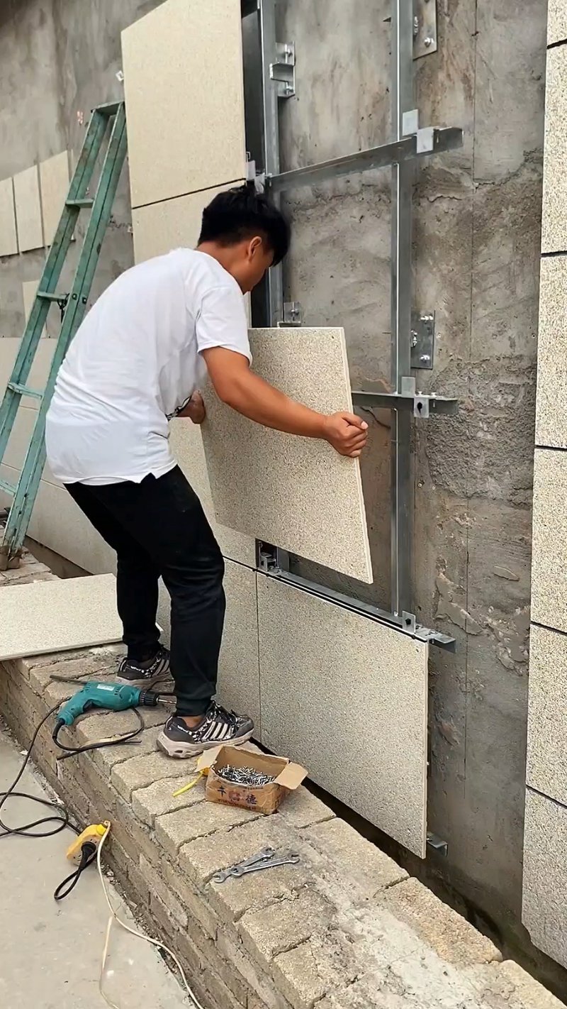 石材幕墙施工